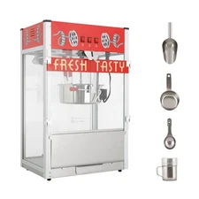 Movie Theater Commercial Tabletop Popcorn Machine Popper Maker 30/16/12/8/6oz