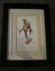 Robert Kline Sea Maiden Mermaid Becky W/Marlin Signed Stamped Framed Art Print