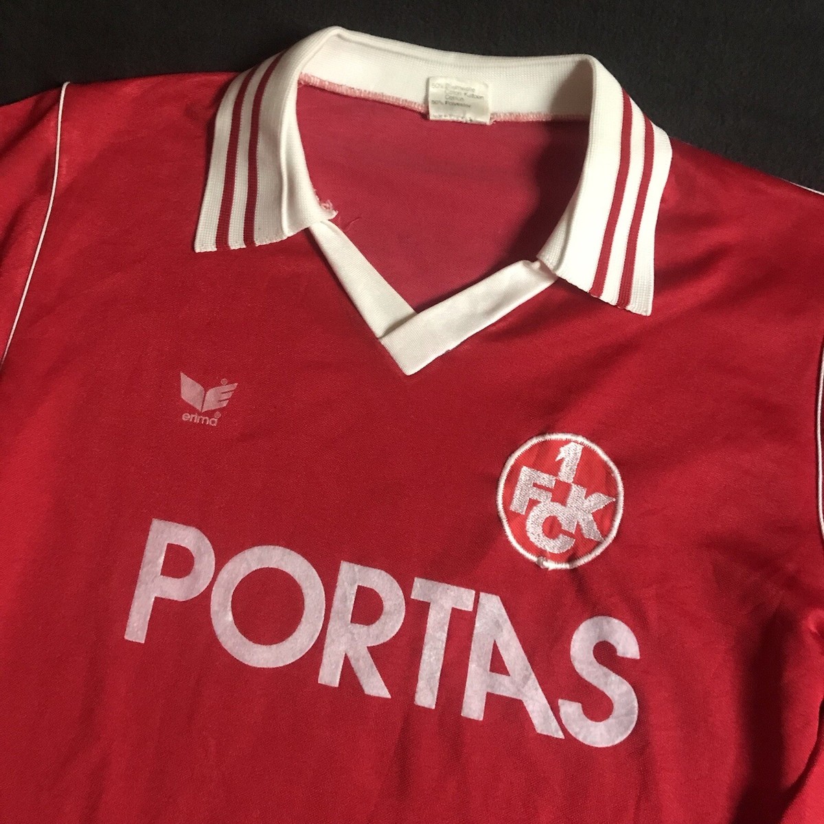 Maillot de football vintage équipe d'Allemagne 1986-1987