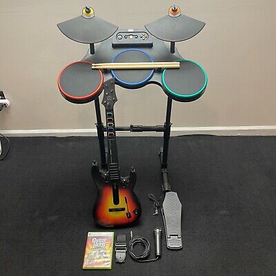 WII GUITAR HERO WORLD TOUR AVEC BATTERIE ET GUITARE