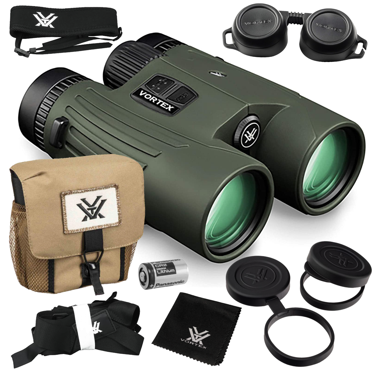 FM＆FH Vortex Fury HD Laser Rangefinder Binoculars 10x42