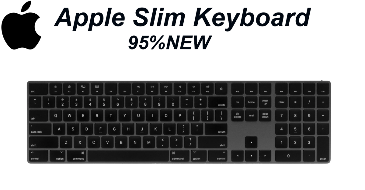 Apple Magic Numeric Keyboard for Mac / iMac models Silver