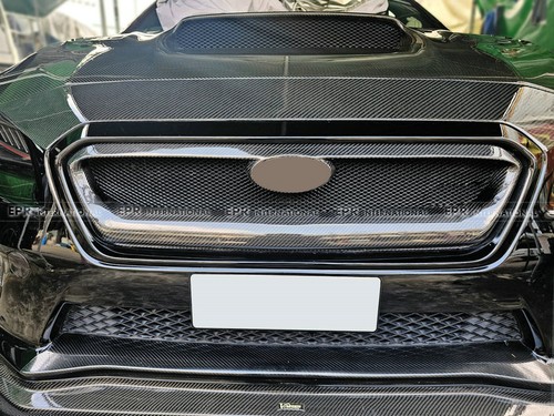 Kit de rejilla de malla de parrilla delantera de carbono OEM para Subaru Impreza 15-17 VAB VAF STI WRX - Imagen 13 de 13