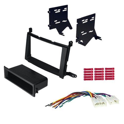 Car Stereo install kit + Radio wire harness package for 2009 2015