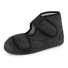 Comfort Diabetic Shoes for Men Wide Slip On Slippers Edema Swollen House Shoes