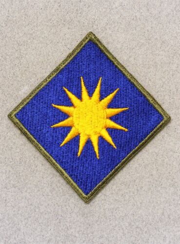 Army patch 6210: 40th Infantry Division - WWII original w/OD border - Afbeelding 1 van 2
