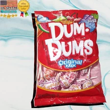 DUM-DUMS Original Mix 3.5oz~ 🍭 Made In USA ~ Spangler Lollipops