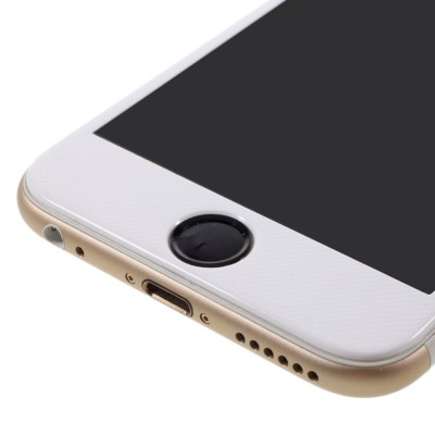 Apple iPhone 8 7 6S Plus 5S SE Home Button Sticker Touch ID Fingerprint Schwarz
