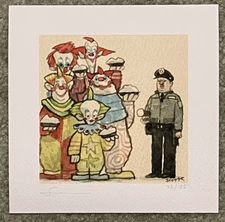 Killer Klowns From Outer Space Art Print Mondo Poster Showdown Scott C Campbell