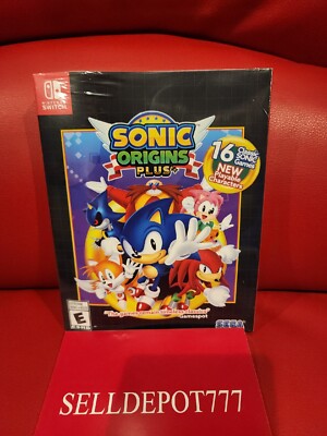 Sonic Origins Plus Day one Edition- Nintendo Switch (Brand New)