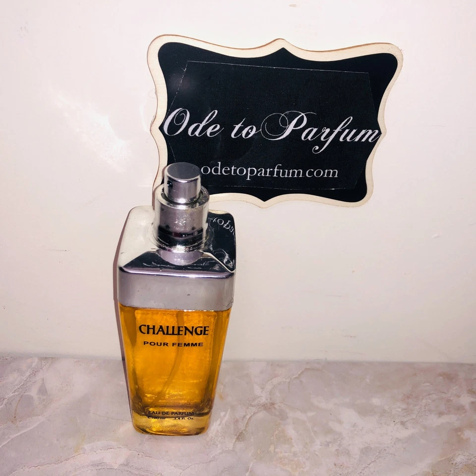 CHALLENGE POUR FEMME Eau de Parfum Vintage Floral Aldehído Perfume 3.4 OZ 100 ml Foto 2 de 4