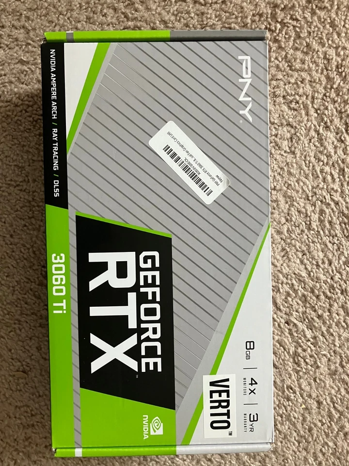 PNY GeForce RTX 3060 Ti  LHR GDDR6 - Image 3 of 4