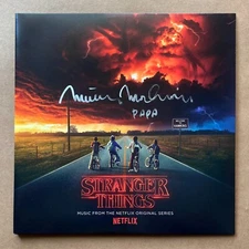 Stranger Things Signed Matthew Modine Music Soundtrack Netflix Vinyl Record Lp