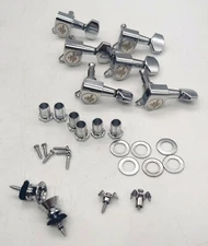 Donner Tuning Gears String Trees & Strap Pins Stock Hardware for Red DST-100