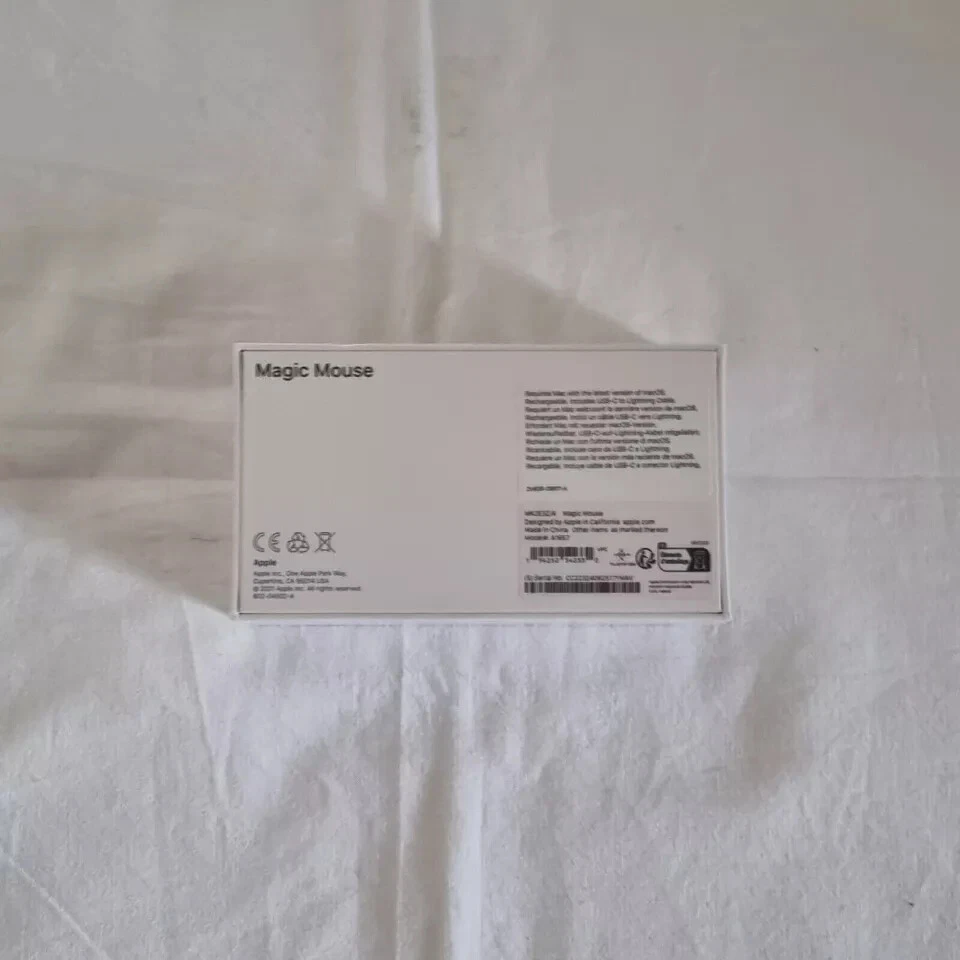 Apple Magic Mouse 2 - White Multi-Touch Surface - BRAND NEW SEALED - Image 2 of 2