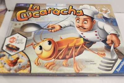 La Cucaracha 2013 Ravensburger  Hexbug Nano 2 to 4 Player Game