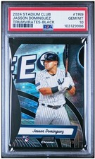 2024 Stadium Club Jasson Dominguez Triumvirates /99 TVN13 PSA 10 NY Yankees 