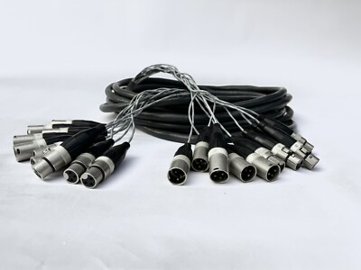 10-fach male/female XLR Snake Kabel 10m