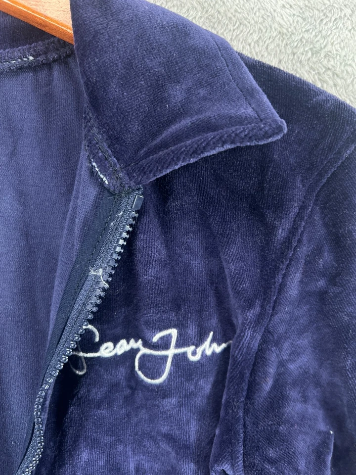 Vestido Sean John Missguided Talla 0 Mujer Mini Púrpura Terciopelo Terciopelo Manga Larga Foto 2 de 4