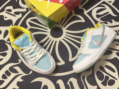 Pre Owned - Nike SB Dunk Low Pro FTC Lagoon Pulse US9/UK8/EUR42.5