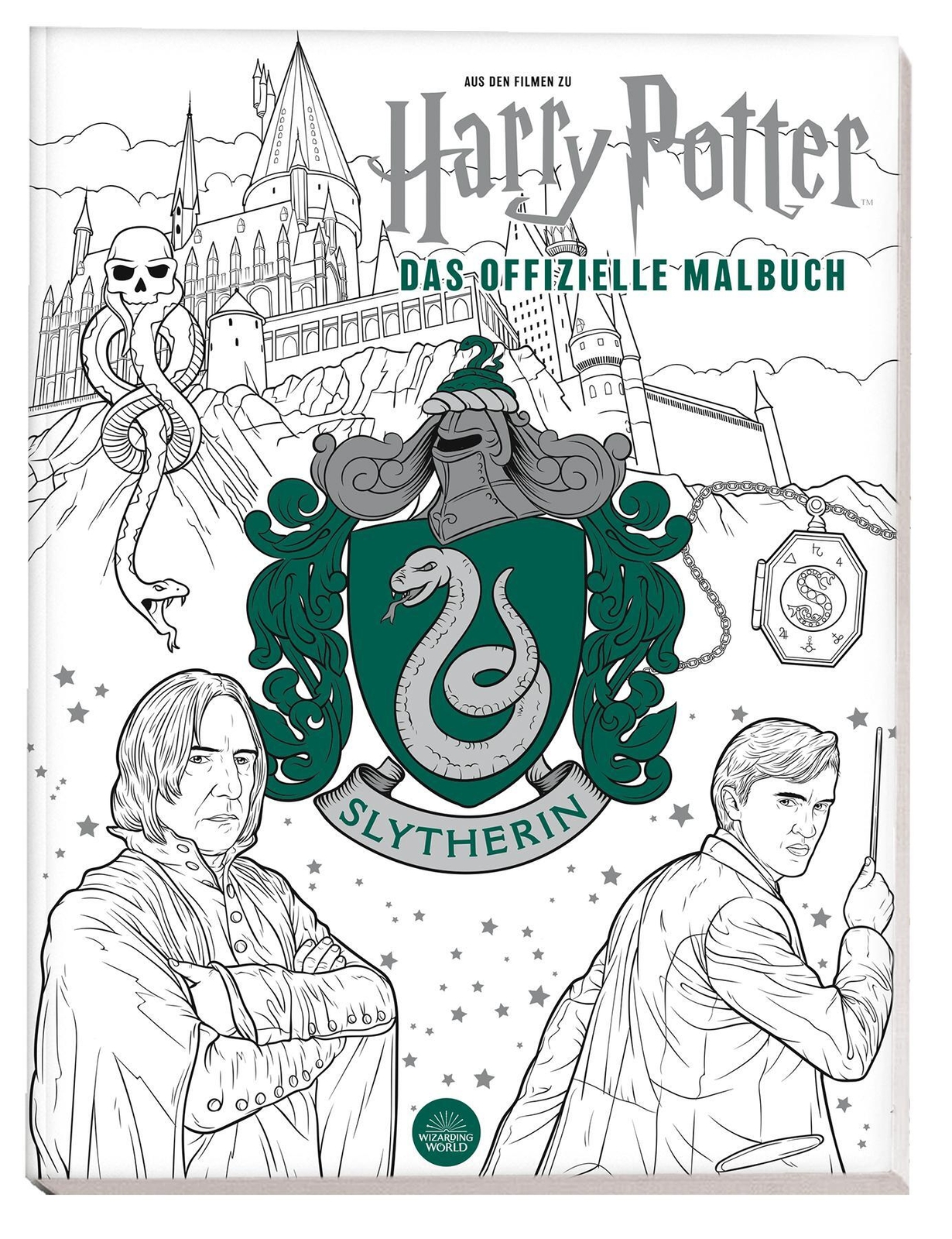 Thumbnail - Aus Den Filmen Zu Harry Potter: Das Offizielle Malbuch: Slytherin |