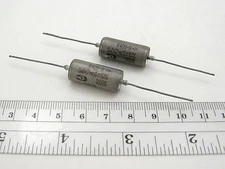 .047uF 200V K40Y-9 Russian PIO capacitor pair - tested, matched to 1% tolerance