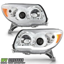 Faros proyectores estilo actualización tubo LED cromado Toyota 4Runner 2006-2009