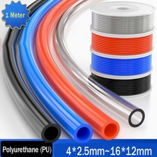 Polyurethane PU Flexible Tube Air/Water/Oil High Pressure Pneumatic Hose 4-16mm