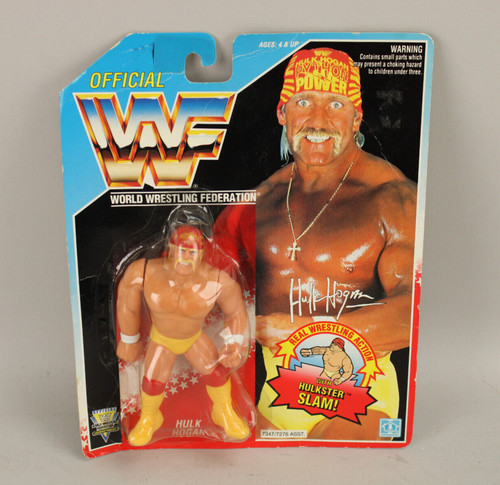 NOS VTG 1992 Hasbro WWF Series 5 Hulk Hogan Hulkst...