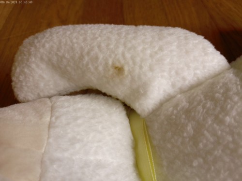 Cuscino Ty Beanie Babies collezione Pals 13" peluche Baba agnello bianco 1996 - Foto 13 di 21