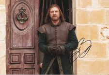 SEAN BEAN signed Autogramm 20x30cm GAME OF THRONES in Person autograph COA