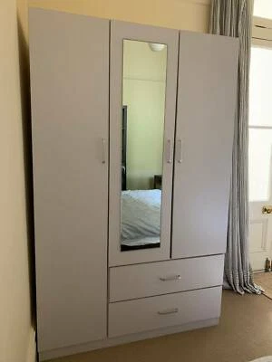 White Free Standing Wardrobe Great Condition For Sale Wardrobes