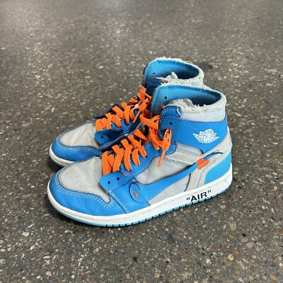 Jordan 1 Retro OG x Off-White High UNC (AQ0818-148) Preowned Size
