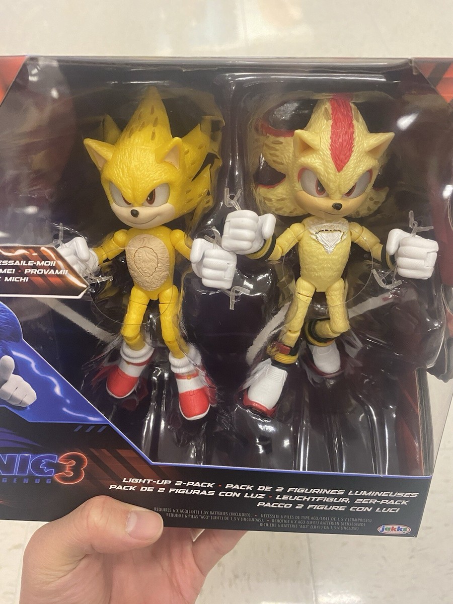 【美品】Sonic Youth 7EP 3枚セット Sonic The Hedgehog 3 Light Up Super Sonic Exclusive 5 Action