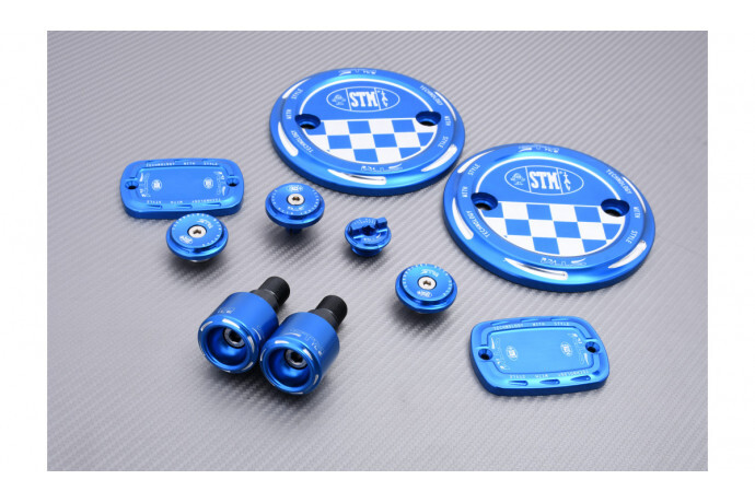 Kit bleu STM ATX-B002 pour habiller votre TMAX 500 en balade urbaine