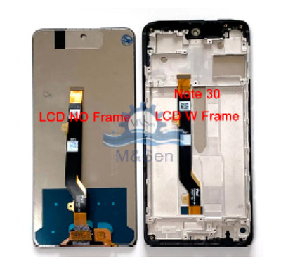 LCD Display Screen Touch Panel Digitizer Replacement For Infinix Note 30 4G