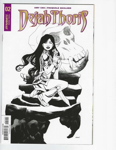 Dejah Thoris # 2, Cover D,1 for 10 Retailer Incentive Variant B&W by Mike McKone