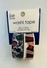 2 Rolls Succulents Plant Pots Washi Tape Decorative Planner Papercraft Cactus