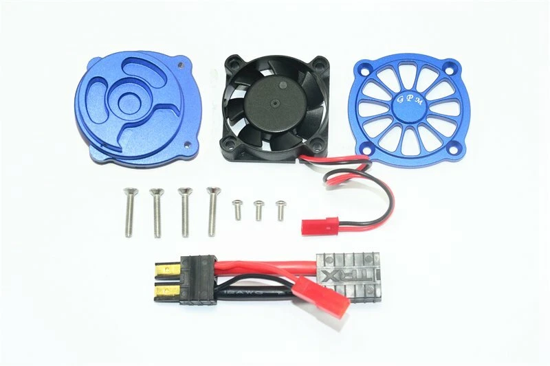 Alloy 1/7 UDR018 Motor Cooling Fan Heat Sink for Traxxas Unlimited Desert Racer - Image 3 of 4