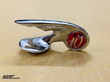 1940s Morris 10 Car Bonnet Badge Emblem Chrome Plated