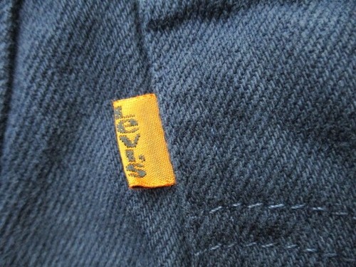 Vintage 1995 Levis Little Orange Tab 560 Shorts Boys 6 Loose Fit Blue USA Made - Picture 12 of 13
