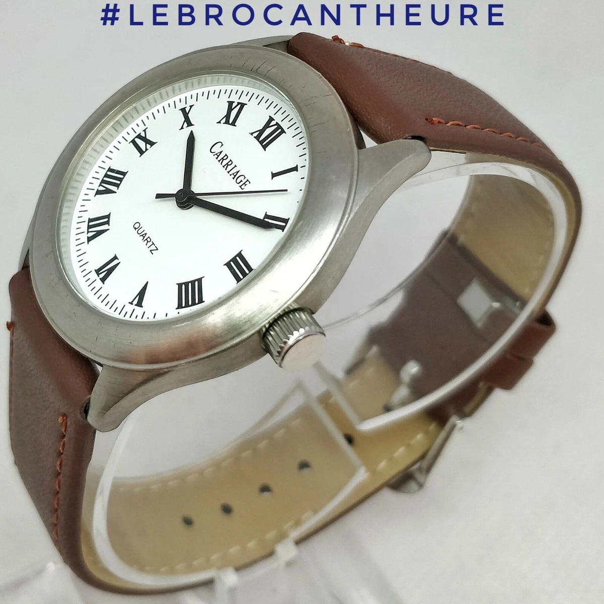Carriage By Timex Calibre Quartz Circa 1990 Lebrocantheure Montre