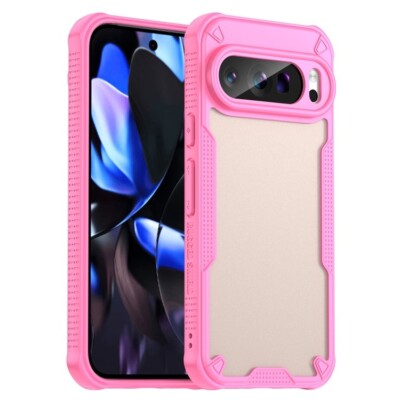Für Google Pixel 9 Pro Armor Glaze PC Hybrid TPU Handy Hülle Cover