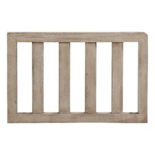 Pemberly Row Modern Traditional Wood Toddler Guard Rail in Natural