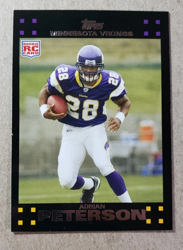 2007 Topps Adrian Peterson Rookie #301 Minnesota Vikings RC