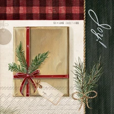Boston International - Holiday Wrapping Luncheon Napkin - L835500