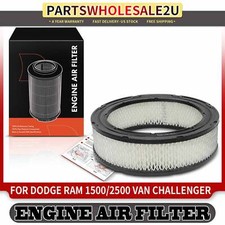 Engine Air Filter For Dodge B3500 Challenger Charger D100 Pickup Dakota W200 Wdx Engine Air Filter For Dodge B3500 Challenger Charger D100 Pickup Dakota W200 Wdx