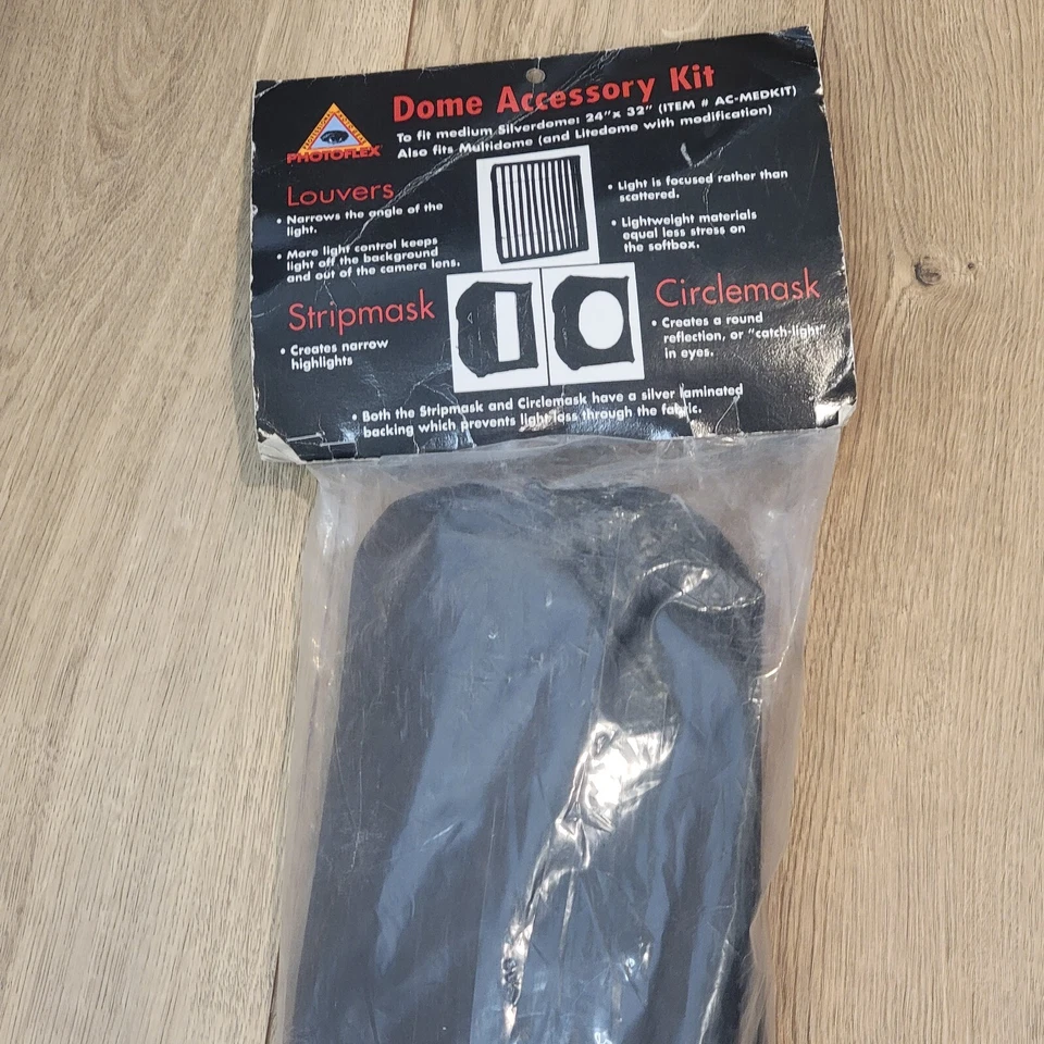 Photoflex Dome Accessory Kit - Includes: Circlemask, Stripmask, Louvers - Medium - Image 2 of 4