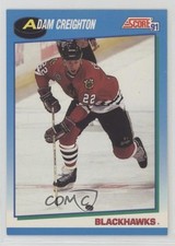 1991-92 Score Canadian Adam Creighton #485 1h6b