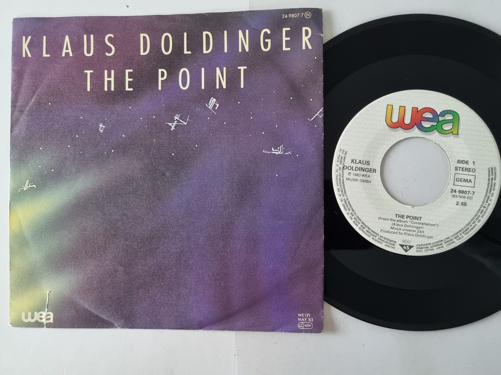 Klaus Doldinger - The point 7'' Vinyl Germany